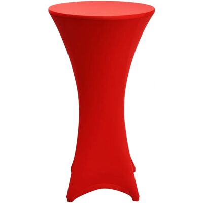 Beautissu Stella - Elastische Tischdecke - Rot - Tischdecke Beautissu Stella - Elastische Tischdecke - Rot - Tischdecke