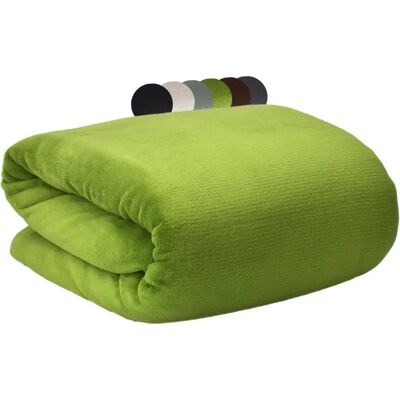 Beautissu Aurelia Fleece Decke - 220x240 cm - Kuschelige Luxusdecke Beautissu Aurelia Fleece Decke - 220x240 cm - Kuschelige Luxusdecke