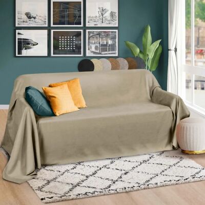 Beautissu Romantica 280x210cm beige Beautissu Romantica 280x210cm beige