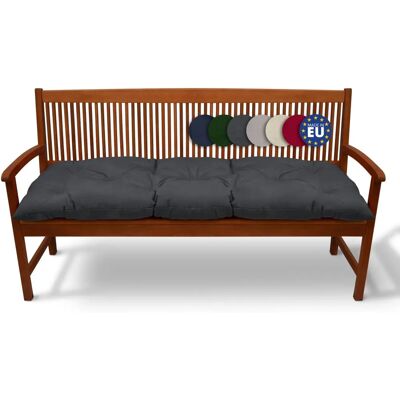 Cuscini Beautissu Flair bk per panche da giardino - Grigio Cuscini Beautissu Flair bk per panche da giardino - Grigio