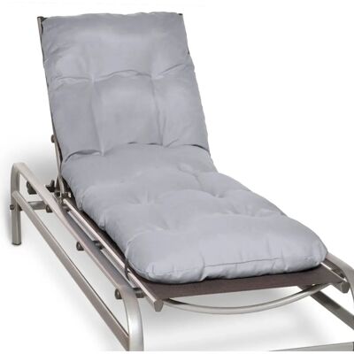 Coussin Beautissu rl - Gris clair - Transat, Plage, Balcon - Coussins pour chaises longues - Publicité Coussin Beautissu rl - Gris clair - Transat, Plage, Balcon - Coussins pour chaises longues - Publicité