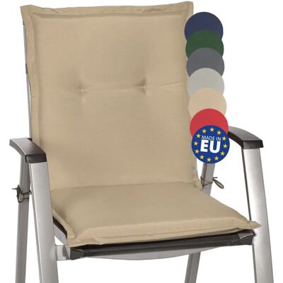 Cuscino Loft di Beautissu per Sedie da Giardino a Schiena Bassa - Resistente ai UV Cuscino Loft di Beautissu per Sedie da Giardino a Schiena Bassa - Resistente ai UV