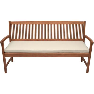 Beautissu Base bk Kissen für Gartbänke - Bequem, Abnehmbare Hülle Beautissu Base bk Kissen für Gartbänke - Bequem, Abnehmbare Hülle