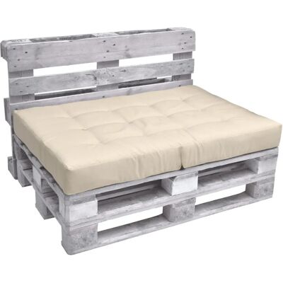Coussin Beautissu Eco Elements - Polyvalent pour palettes et extérieur - Publicité Coussin Beautissu Eco Elements - Polyvalent pour palettes et extérieur - Publicité