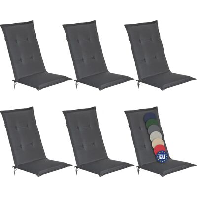 Cojines Loft HL Beautissu para sillas de jardín - 6 piezas Cojines Loft HL Beautissu para sillas de jardín - 6 piezas
