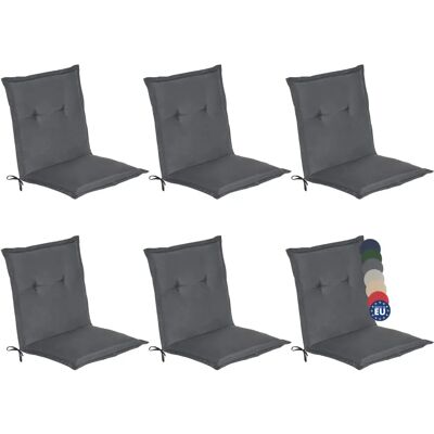 Set de 6 Cojines Beautissu Loft - Asientos de jardín con respaldo bajo - 100x50x6 cm Set de 6 Cojines Beautissu Loft - Asientos de jardín con respaldo bajo - 100x50x6 cm