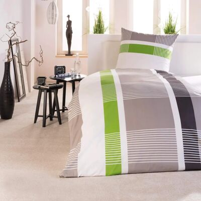 Beautissu Dana Baumwoll-Bettwäsche-Set - Ganzjahres - 200x135cm Beautissu Dana Baumwoll-Bettwäsche-Set - Ganzjahres - 200x135cm