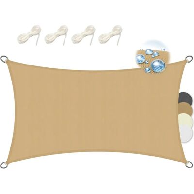 Sol Royal - Toldo de sombra rectangular 400x200 cm - Protección de jardín Sol Royal - Toldo de sombra rectangular 400x200 cm - Protección de jardín
