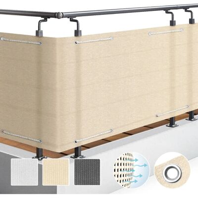 Sol Royal - Sichtschutz HB2 90x500cm - UV 90% Langlebig HDPE Sol Royal - Sichtschutz HB2 90x500cm - UV 90% Langlebig HDPE