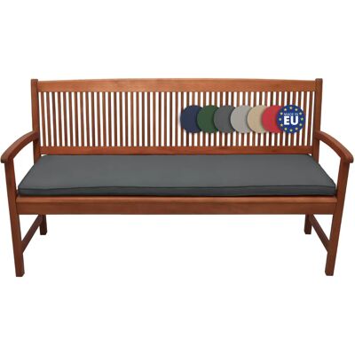Beautissu Loft bk Gartenbankkissen - Grau Beautissu Loft bk Gartenbankkissen - Grau