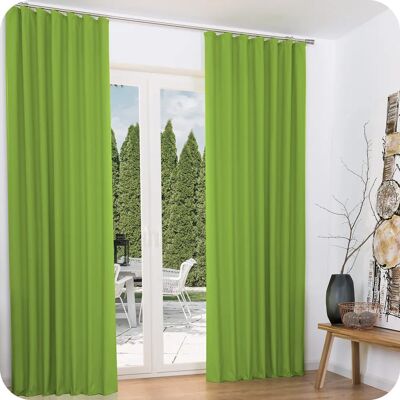 Beautissu - 2x Tende Termiche - 140x245 cm - Verde Beautissu - 2x Tende Termiche - 140x245 cm - Verde