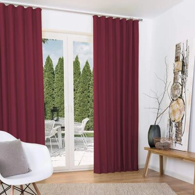 Beautissu - Thermovorhang - 140x245cm - Rot Beautissu - Thermovorhang - 140x245cm - Rot