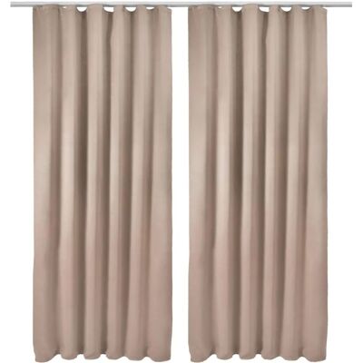 Beautissu Arena Blackout Gardine - 140x245cm - Vorhang Beautissu Arena Blackout Gardine - 140x245cm - Vorhang