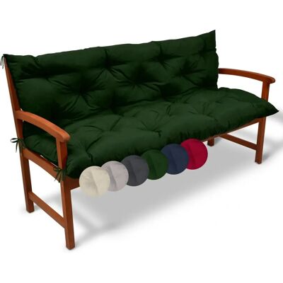 Beautissu Flair BR Gartenkissen mit Rückenlehne - UV-resistent - Verschiedene Größen Beautissu Flair BR Gartenkissen mit Rückenlehne - UV-resistent - Verschiedene Größen