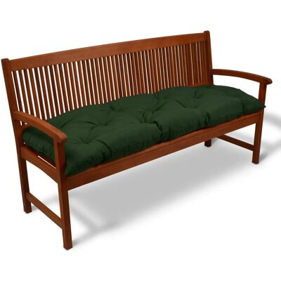 Beautissu - Coussin pour banc Flair bk Vert 100x50x10cm - Coussin de banc - Publicité Beautissu - Coussin pour banc Flair bk Vert 100x50x10cm - Coussin de banc - Publicité
