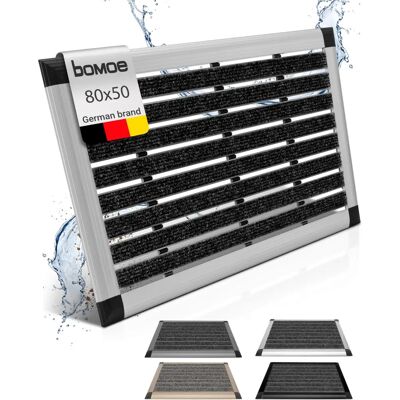 BOMOE Aluminium Türmatte - Rutschfeste Innen- und Außeneinlage - 40x60 oder 50x80cm BOMOE Aluminium Türmatte - Rutschfeste Innen- und Außeneinlage - 40x60 oder 50x80cm
