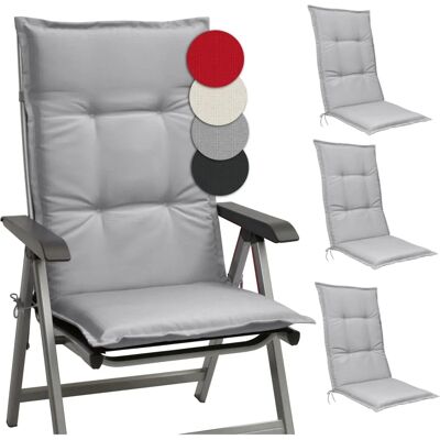 Beautissu Gartenkissen-Set HL 120x50x6 - Gartenmöbelkissen Beautissu Gartenkissen-Set HL 120x50x6 - Gartenmöbelkissen