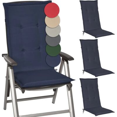 Cuscini Loft HL di Beautissu - Set di 4 Cuscini per Sedia a Sdraio Cuscini Loft HL di Beautissu - Set di 4 Cuscini per Sedia a Sdraio