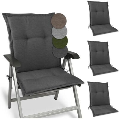 Beautissu HighLux nl Set aus 4 Gartenkissen - UV-beständig 7cm dick Beautissu HighLux nl Set aus 4 Gartenkissen - UV-beständig 7cm dick