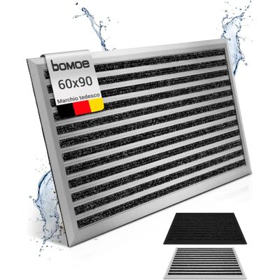 Bomoe Aluminium Türmatte - 3 Größen - Rutschfest & Wetterfest Bomoe Aluminium Türmatte - 3 Größen - Rutschfest & Wetterfest
