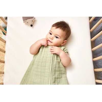 Meyco Babyschlafsack - Vorgewaschener Musselin - 110 cm Meyco Babyschlafsack - Vorgewaschener Musselin - 110 cm