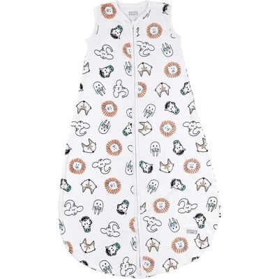 Meyco Baby Schlafsack - Tiermuster - 98 cm Meyco Baby Schlafsack - Tiermuster - 98 cm
