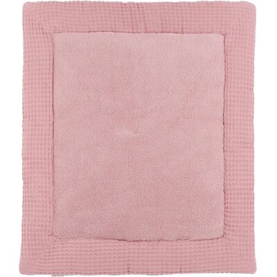 Alfombra de Juego para Bebés Meyco Teddy Rosa Antiguo - 80 x 100 cm Protector de Cuna Alfombra de Juego para Bebés Meyco Teddy Rosa Antiguo - 80 x 100 cm Protector de Cuna