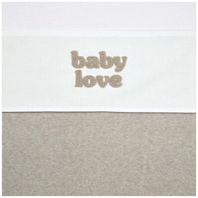 Meyco Baby Beddengoed - Wit, 100x150cm - Baby Love Meyco Baby Beddengoed - Wit, 100x150cm - Baby Love