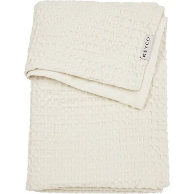 Meyco Baby Waffle Katoenen Babydekentje - 75x100cm - Babydekentje Meyco Baby Waffle Katoenen Babydekentje - 75x100cm - Babydekentje