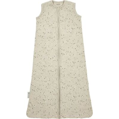 Meyco - Baby Rib Mini Spot - sand melange - 90cm - Saco de dormir bebé Meyco - Baby Rib Mini Spot - sand melange - 90cm - Saco de dormir bebé
