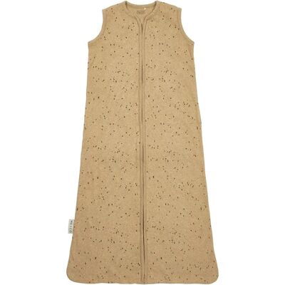Meyco - Baby Rib Mini Spot - Toffee Melange - 90cm - Saco de dormir para bebé Meyco - Baby Rib Mini Spot - Toffee Melange - 90cm - Saco de dormir para bebé