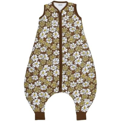 Meyco - Jumper Vintage Flower - 80cm - Taupe - Babyslaapzak Meyco - Jumper Vintage Flower - 80cm - Taupe - Babyslaapzak