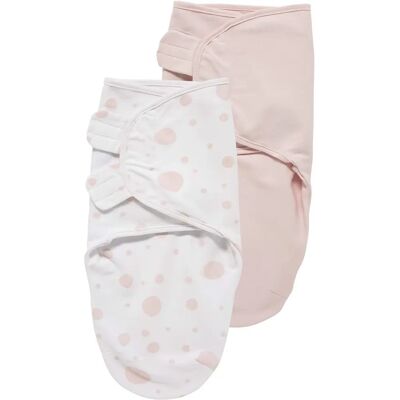 Meyco Baby Pucktuch-Set Pink/Grau - 2 Stück Meyco Baby Pucktuch-Set Pink/Grau - 2 Stück