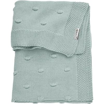 Meyco Babydecke Knots - 75x100 cm - Grün - Babydecke Meyco Babydecke Knots - 75x100 cm - Grün - Babydecke