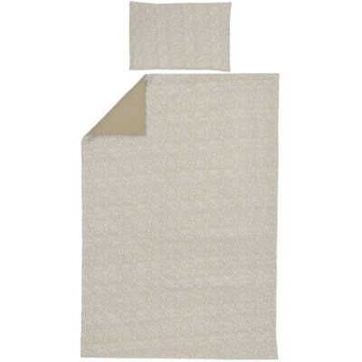 Meyco - Baby-Bettwäsche Uni - 140x200/220 - Uni taupe - Bedding Meyco - Baby-Bettwäsche Uni - 140x200/220 - Uni taupe - Bedding