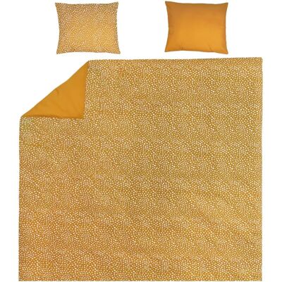 Meyco - Uni - Cheetah - Honey gold - Juego de cama Meyco - Uni - Cheetah - Honey gold - Juego de cama