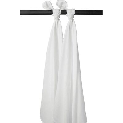 Meyco Biały 120x120cm Otulacze - Wielofunkcyjny Materiał Meyco Biały 120x120cm Otulacze - Wielofunkcyjny Materiał