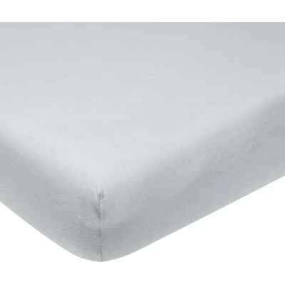 Meyco Fixleintuch Babybett Jersey Spannbettlaken 160x200 lichtgrau - Bettwäsche Meyco Fixleintuch Babybett Jersey Spannbettlaken 160x200 lichtgrau - Bettwäsche
