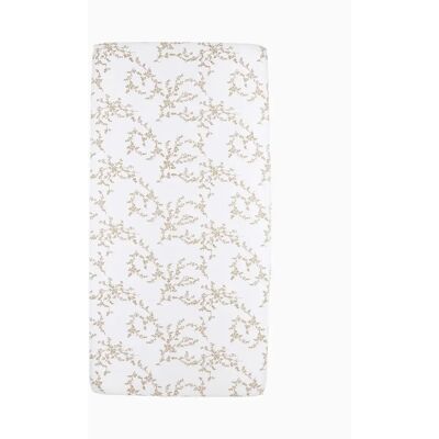Drap pour Berceau Meyco - Sable - 40x89 cm - Respirant & Doux Drap pour Berceau Meyco - Sable - 40x89 cm - Respirant & Doux