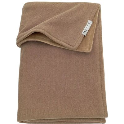 Meyco Manta para Bebé - 100x150 cm - Taupe - Manta para bebé Meyco Manta para Bebé - 100x150 cm - Taupe - Manta para bebé