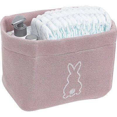 Meyco - Wickeltischkörbchen - Lilas - Medium - Changing basket Meyco - Wickeltischkörbchen - Lilas - Medium - Changing basket