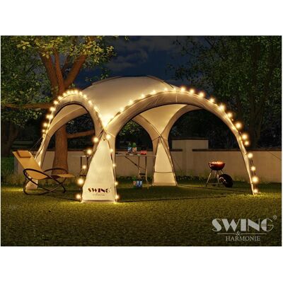 Swing & Harmonie Modell DomeShelter - Garten Dôme mit LED-Licht Swing & Harmonie Modell DomeShelter - Garten Dôme mit LED-Licht