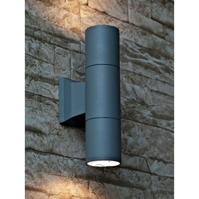 Licht-Erlebnisse Außenleuchte - GU10 - Grau - IP54 - Aluminium Licht-Erlebnisse Außenleuchte - GU10 - Grau - IP54 - Aluminium