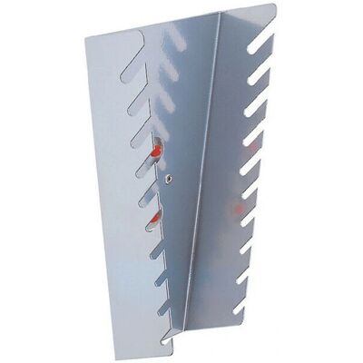 Kappes - Werkzeugwand - Schraubenschlüsselhalter H220xB145/75xT50mm 10 Aufnahmen senkrecht für Lochplatten Kappes - Werkzeugwand - Schraubenschlüsselhalter H220xB145/75xT50mm 10 Aufnahmen senkrecht für Lochplatten
