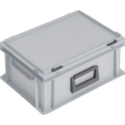 Lockweiler L400xB300xH183 Aufbewahrungsbox - Grau - Kunststoff Lockweiler L400xB300xH183 Aufbewahrungsbox - Grau - Kunststoff