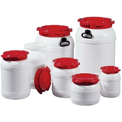 HP Autozubehör Bidón de 68L con Boca Ancha y Tapa Roja HP Autozubehör Bidón de 68L con Boca Ancha y Tapa Roja