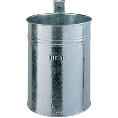 Renner Helmuth Abfallbehälter, Abfalleimer, Silber - Waste Bin Renner Helmuth Abfallbehälter, Abfalleimer, Silber - Waste Bin