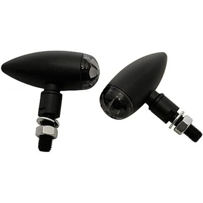 Highsider Micro Bullet LED Jelzőfények - Fekete Highsider Micro Bullet LED Jelzőfények - Fekete