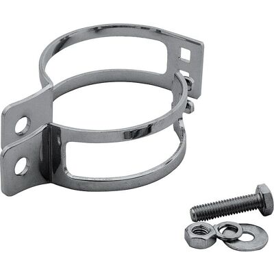 Paaschburg & Wunderlich GmbH Blinkergabel, Zweiteilig, Chrom, Rohrbefestigung - Silber Paaschburg & Wunderlich GmbH Blinkergabel, Zweiteilig, Chrom, Rohrbefestigung - Silber