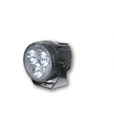 Projecteur LED Highsider Satellite - Noir - Accessoire moto Projecteur LED Highsider Satellite - Noir - Accessoire moto